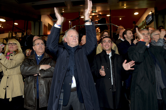 26. Jean-Michel Aulas, président de l’OL