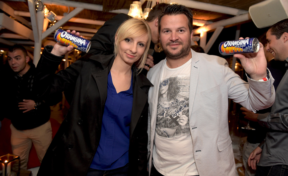 28. Clara Le Bars et Damien Huillard (Orangina/Schweppes)
