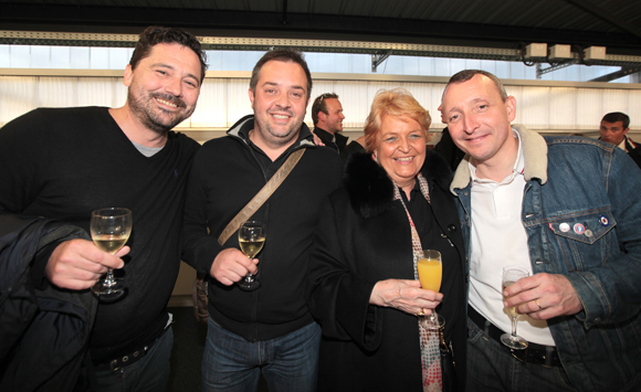 31. Manu Cornu, Eric et Huguette Hugon (Bouchon Hugon), Thomas Pere (Comptoir du Loup Pendu à Rillieux-la-Pape)