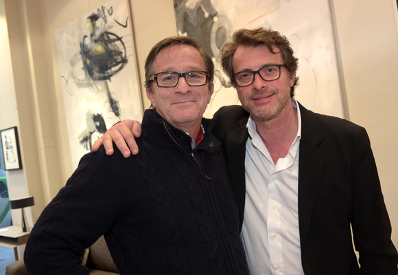 3. Frank Luel (Marais International) et Grégory Heller (Raphaele Mobilier Contemporain)