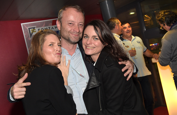34. Virginie Col (Nohao), Marco (Lyon People) et Delphine Beynet (OL)