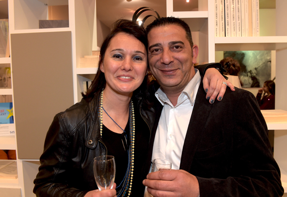 39. Sandrine Chausson (Raphaele Mobilier Contemporain) et Mickaël Dahan (Groupe Cot)