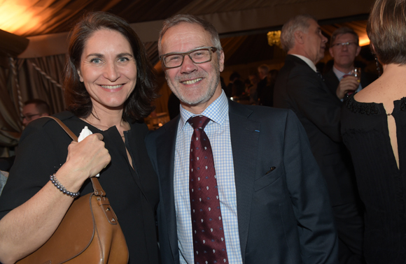 40. Béatrice Maillot et Jean-Pierre Lac, président de Lyon place financière & tertiaire