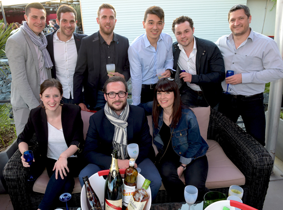 4. Jocelyn, Victor, Stéphane, Antoine, Guillaume, Olivier, Margaux, Davide et son épouse Severine