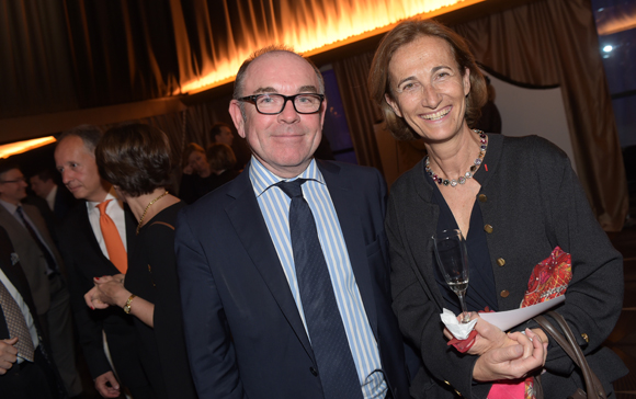 45. Yvon Léa (Banque Rhône-Alpes) et Caroline Courtiade, présidente Chambre des Notaires du Rhône