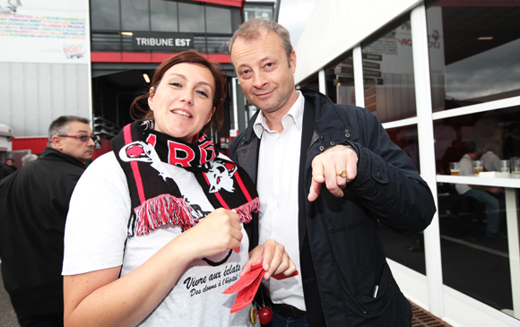 9. Marco (Lyon People) et Barbara Champiot (Association Vivre aux Eclats) 