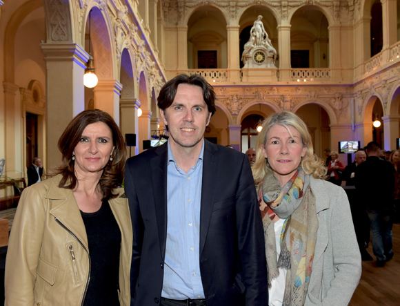 11. Patricia Defillon (Régie Socom), Raphaël Durdilly (ABB) et Patricia Messeguer (VDMD)
