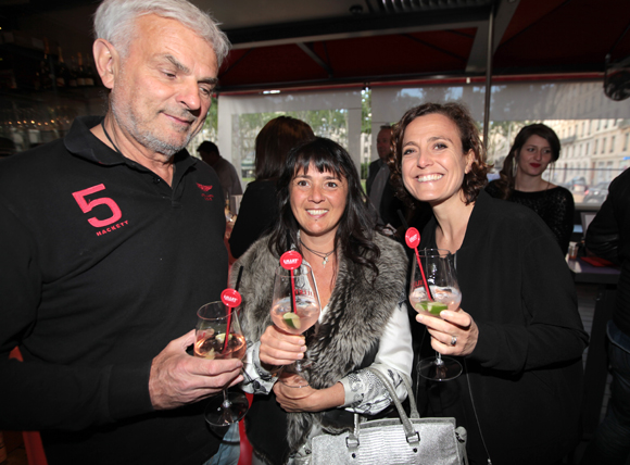 12. Bernard et Maryline Louvet (Cogem) en compagnie de Séverine Davo