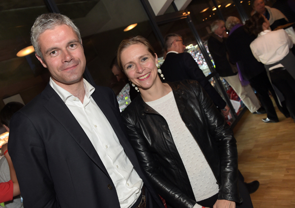 13. Laurent Wauquiez et son épouse Charlotte