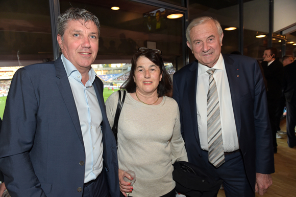 15. Daniel Valero, maire de Genas, Maggy Doutre et Michel Forissier, maire de Meyzieu