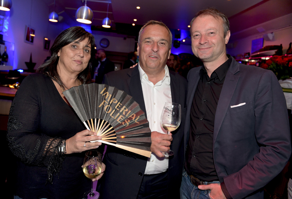 16. Sylvie Peruchon (Consult & Events), Emmanuel Gontier (Moët & Chandon) et Marco (Lyon People)