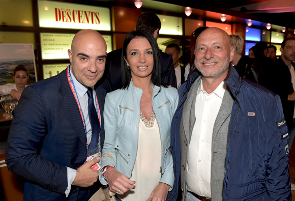 23. Le magicien Pierre Manu, Karine Fontaine (Floriot immobilier prestige) et l’horloger Jean-Louis Maier