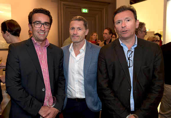 34. Laurent Prost-Boucle (Optique Chagrot), Philippe Bettant (Smart) et Marc Prost-Boucle (Cabinet Sadec)