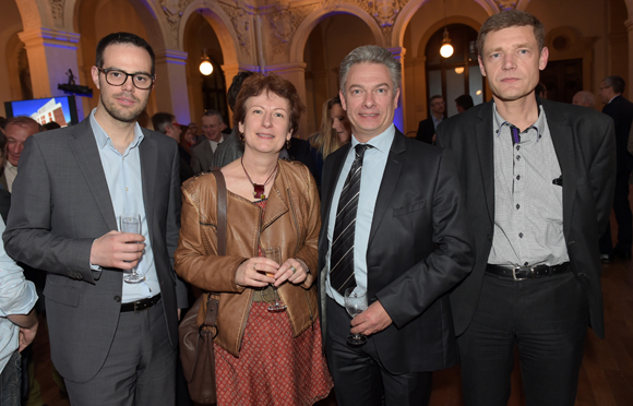 37. Bertrand Mie, Catherine Pigeon (Aragor), Denis Gardette (Puzzle) et Hubert Raccurt (TGR Group)