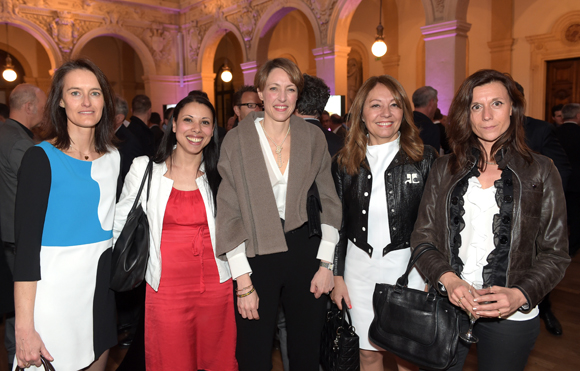 48. Maitres Karine Margerit, Nawel Ferhat, Céline Flotard, Corinne Menichelli-Glories et Anne-Claire Joobeldon