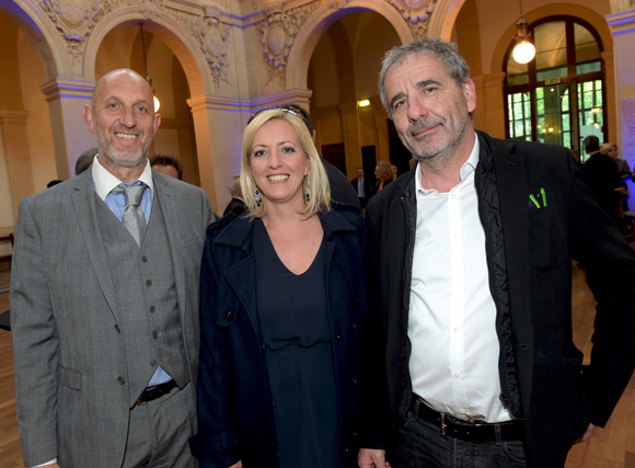 5. Guy Kleinheny, Anne Przyzycki (Barclays) et Pierre-Jean Perrin (Puzzle)