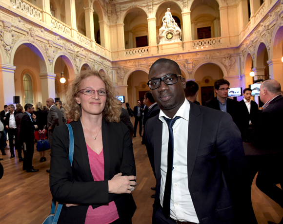8. Ophélie Besson (Banque de France) et Malick Ndiaye (Bouygues Immobilier)