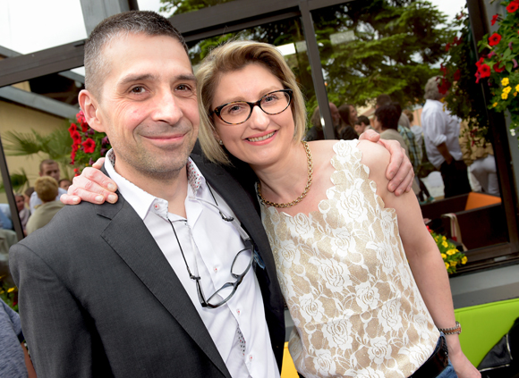 15. Eric Lepine et son épouse Isabelle (Hôtel-Restaurant Emile Job)