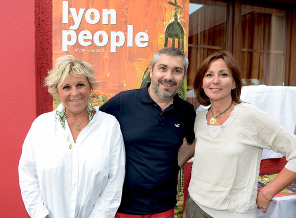 16. Anne Truche, Patrice Danton (Publicité Truche) et Isabelle Salomon (Bellepage)