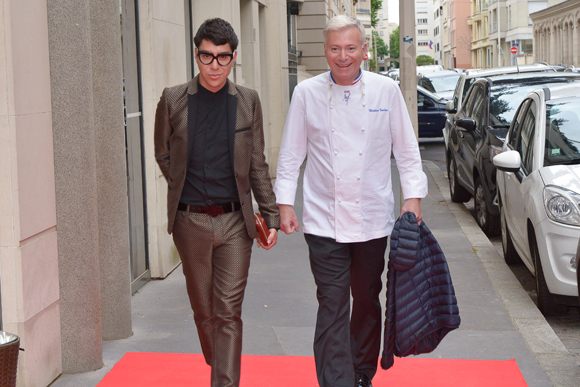 16. Dado Lopez Perez (styliste) et le chef Christian Têtedoie