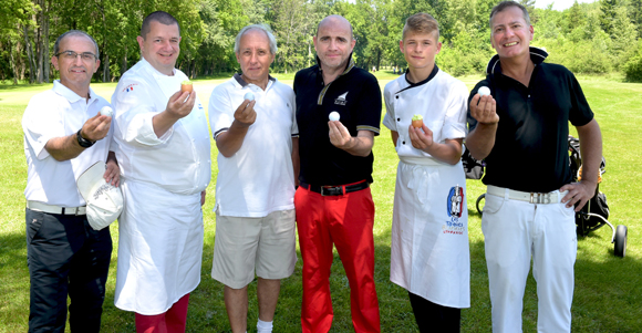 16. Pascal Kodjabachian, Christophe Marguin, Jean-François Blondeau, Arnaud Tourrette, Théo Delorme et Jean-Marc  Schirrmeister