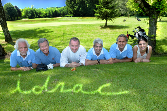 18. Patrick Bainvelzweig, Gaël Pinault, Stephane Fernandez, Yves Justel, Philippe Liucci et Justine Brunel