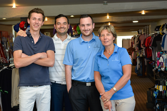 1. William Roche, Loïc Monchalin, Quentin Collet et Patricia Meinier (Le Gouverneur)