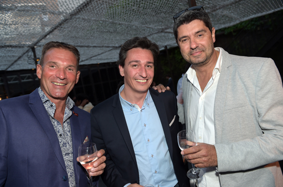 18. Jean-Pierre Vernay (TAB), Norbert Brun (ACDC Comptoir de la caisse) et Fred Ramos (Prostyle)