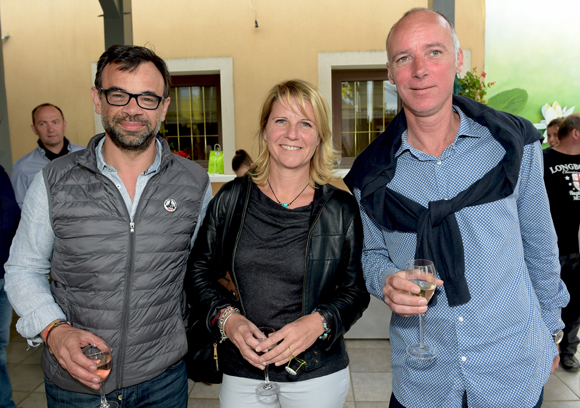 18. Dominique Pilastre (AOC), Clotilde de Rouvray (St Foy immobilier) et Tanguy Truchet (Chimie+)