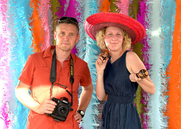 2. Le photographe Christian Martelet et Cyrielle Guelle (L’Instant Photobooth)