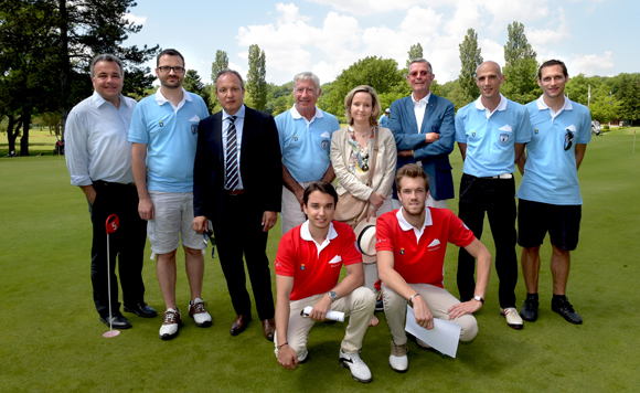 2. Denis Broliquier, Ali Hannas, Denis de Bénazé, Hendrik Koopman et le staff de l’IDRAC