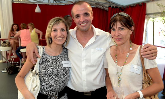 29. Mathilde Diette (Immo de France), Philippe Tissot (Servi Gaz) et Régine Chambet (Immo de France)