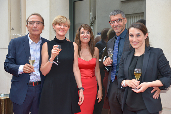 30. Jean-Louis Briançon, Stéphanie Farges, Marie Briançon, Régis Jouve de Guibert et Pauline Jacques