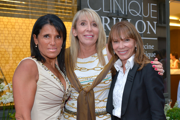 32. Christine Pompanon, (Chopard), Véronique Garnodier (Charlott) et Dora d’Ambrosio (Valority)