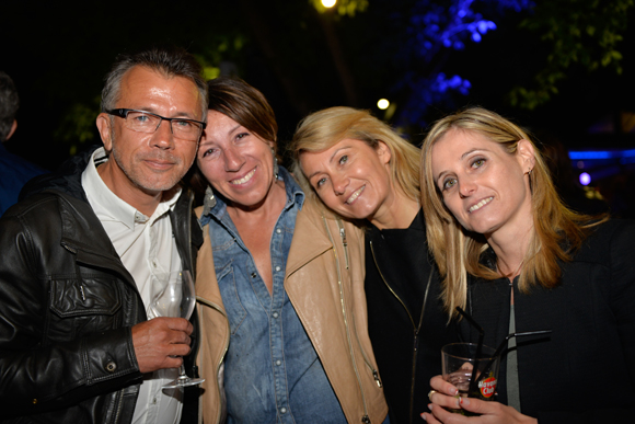 34. François Buthurieux (Aba), Isabelle Mazet (Artevia), Corinne Chalendard (Jalis) et Muriel Mazoyer (Caf)