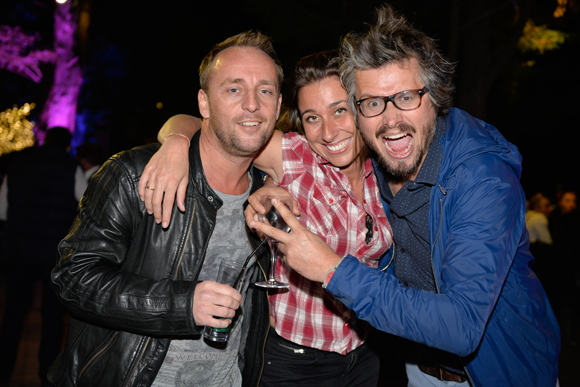 35. Olivier Bardet (Hollydays), Val Bar (Lyon People) et Raphaël Bargel (ATS Studio)