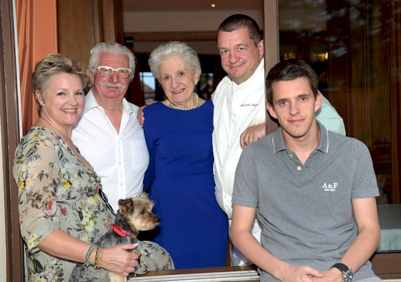 36. La famille Marguin : Nicole, Jacky, Adrienne, Christophe et Victor