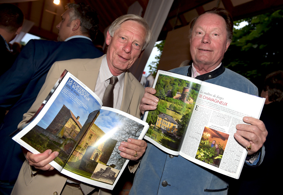 39. Le comte Hélion de Villeneuve (Château de Bouligneux) et Eric Frerejean (Domaine de Chavagneux)