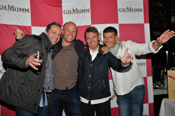 42. Sébastien Carrier (Barbié), Eric Ginard (Provence Dauphiné), Laurent Taumasella (Rugby Saint Genis Laval) et Alain Soula (Ainhoa promotion)