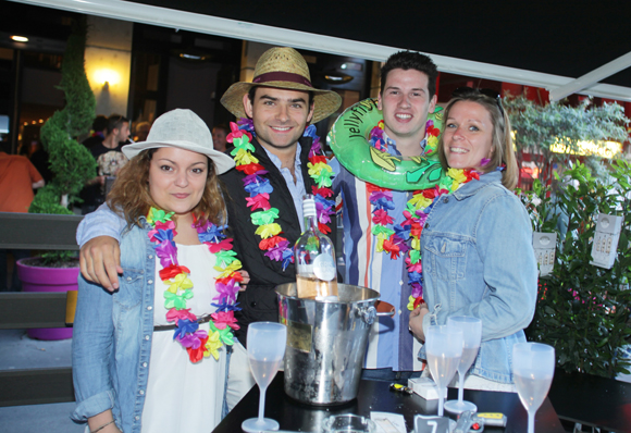 5. Karine Bonnefoy, Erwann Eon (Gérard Bertrand), Rémi Gohin et Margaux Carlier 