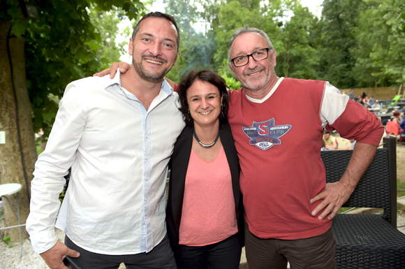 6. Tanguy Deleage, son épouse Cécile et son père Alain (Delect)