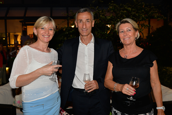 69. Christine Bouquet (Id Logistique), Didier Riche (APTH) et Marie-Claude Bernard (Best Western)