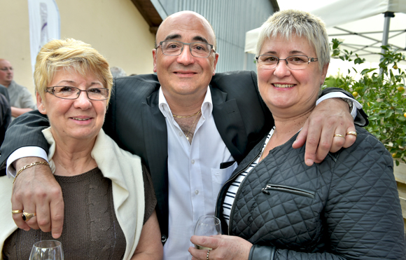 7. Josiane Brousse (Restaurant la piece du Boucher), Franck Sucillon et Jocelyne Taillefert (2b distribution)