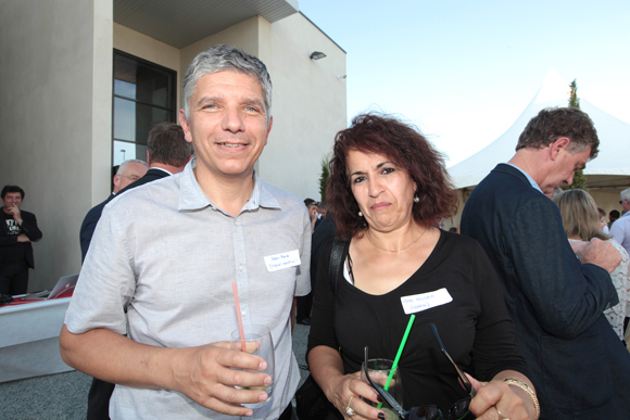 9. Jean-Pierre Casta (Signal Industrie) et Leila Houideg (Eberle)