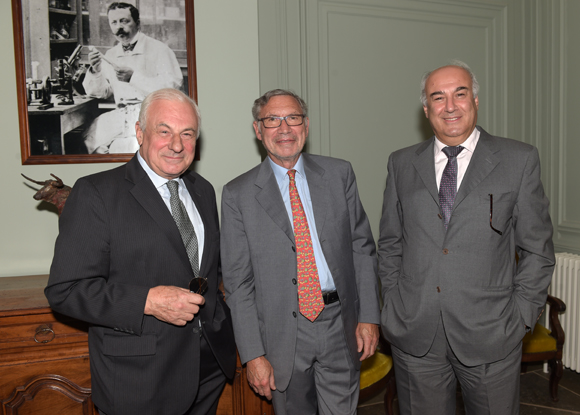 10. Henri Saint Olive (Banque Saint Olive), Jean-Marc Rouzioux et Elie Mina (Sanofi Pasteur)
