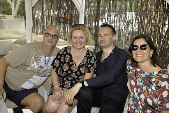10. Frédéric C, Corinne S, Franck B et Nathalie D (Celib Diner)
