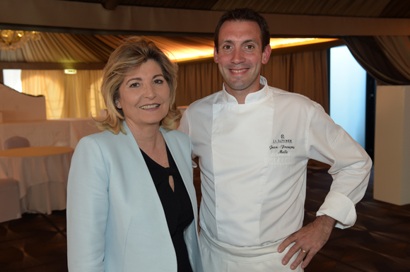 1. Chantal Partouche et son chef Jean-François Malle (La Rotonde)