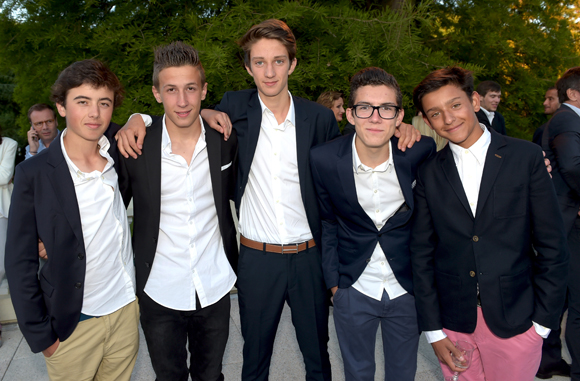 11. Baptiste Martin, Hugo Abate, Edouard Dietsch, Lucas Thomas et Mattéo Liucci