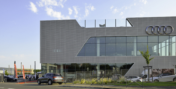 1. Le terminal Audi de Dardilly 