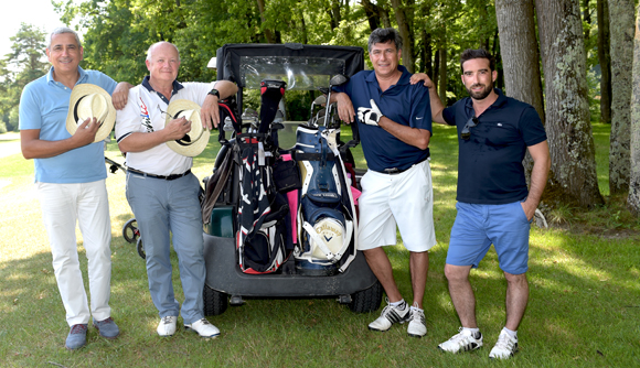 14. Franck Sayac, Charles Clerc, Fabrice Hoolbecq et César Dias